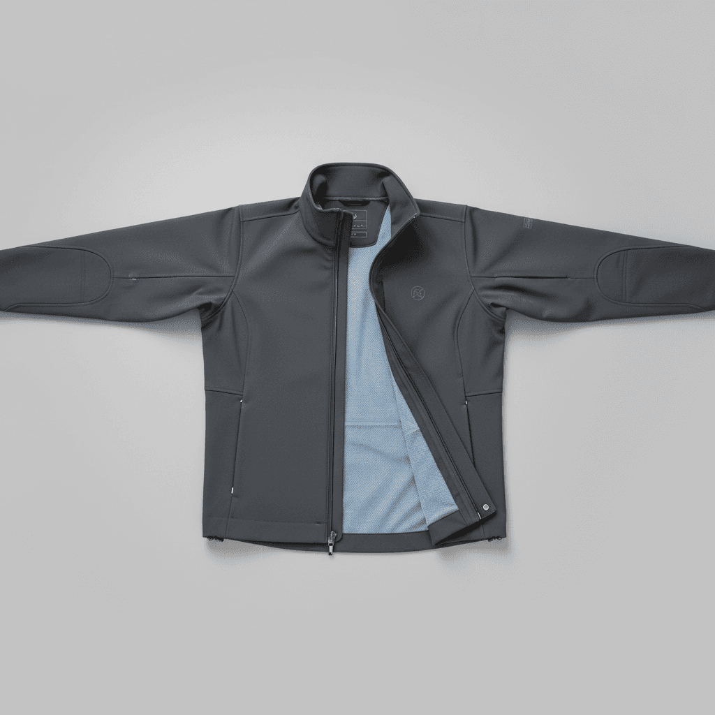 Dot Big Shift jacket display