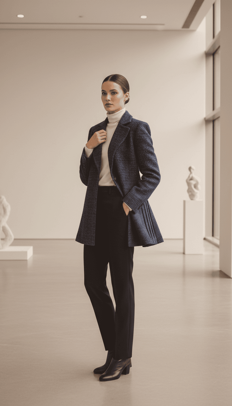 Person wearing a premium quality jacket